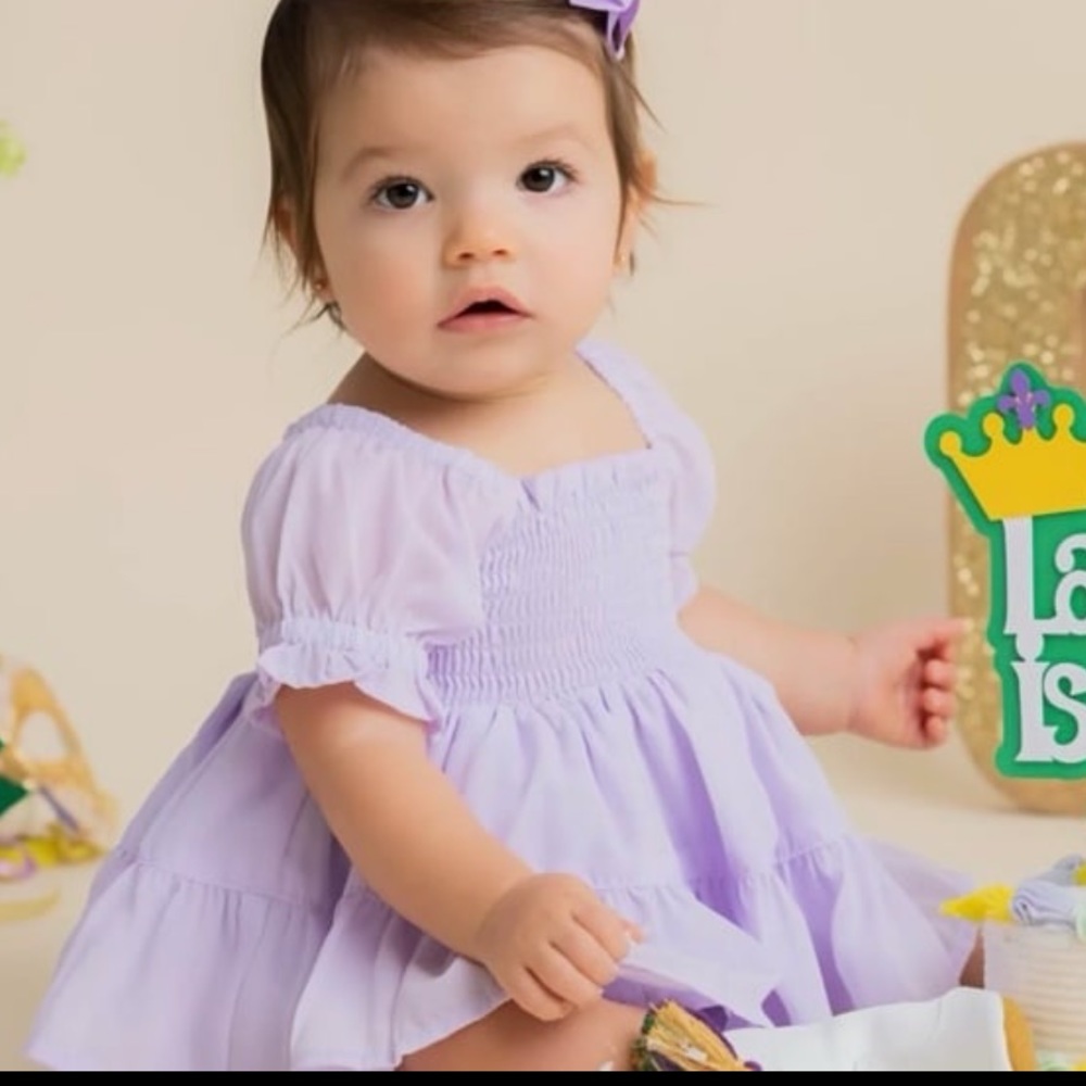 Well Dressed Wolf 6mo tunic and bloomers